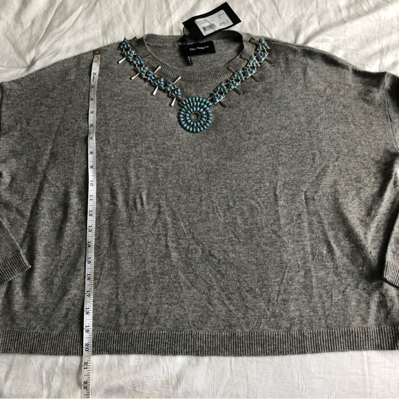 NWT The Kooples Cashmere and Wool Blend Sweater - Picture 7 of 8